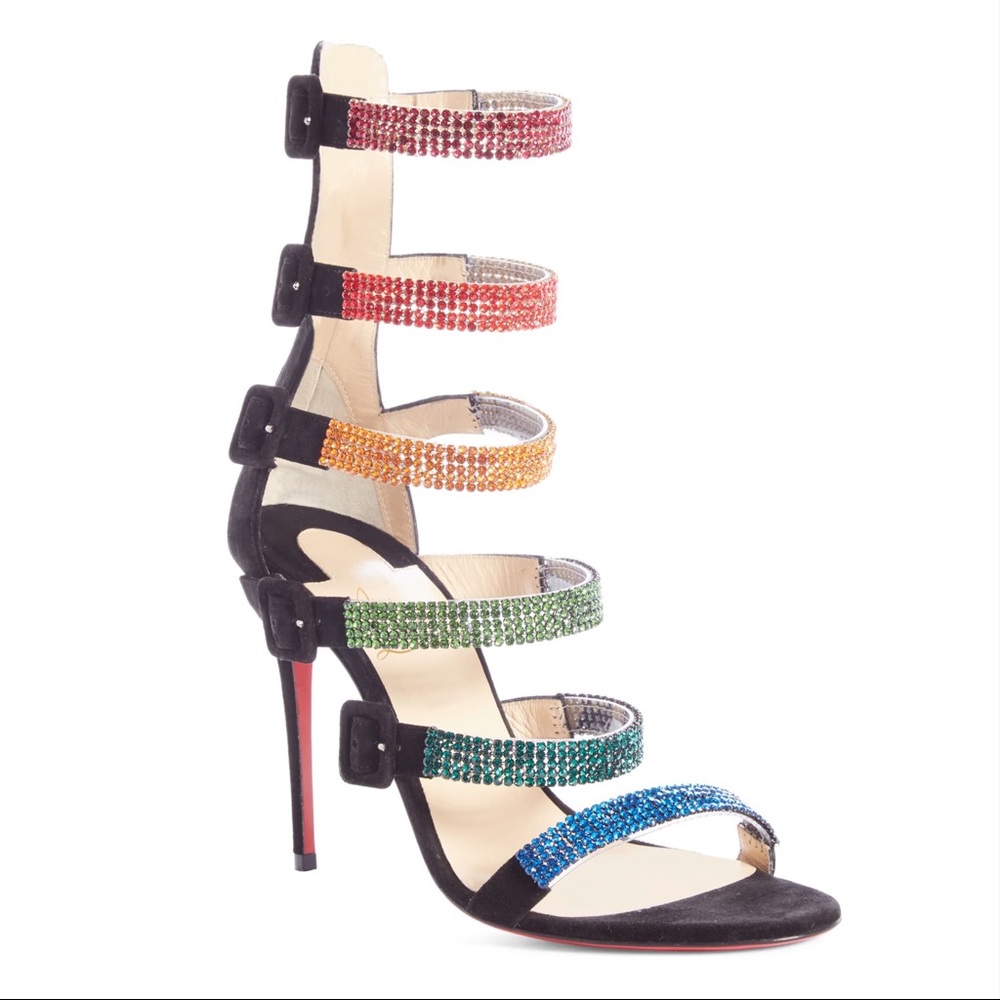 Christian Louboutin, 41, Raynibo Cage Sandal